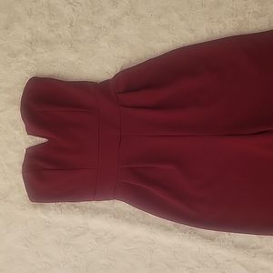 Maru Burgundy Jumpsuit